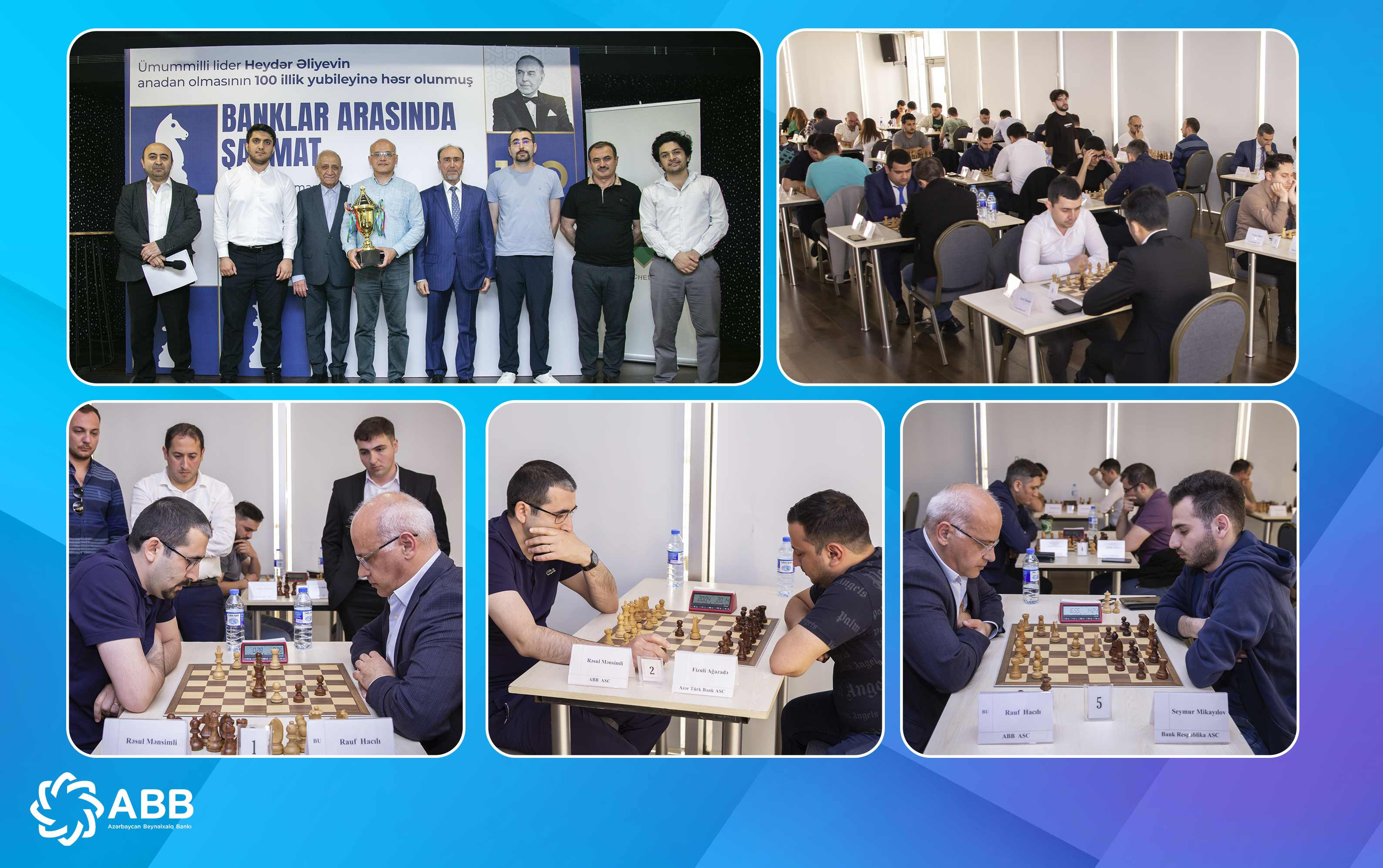 ABB Banklararası Şahmat Çempionatının qalibi olub