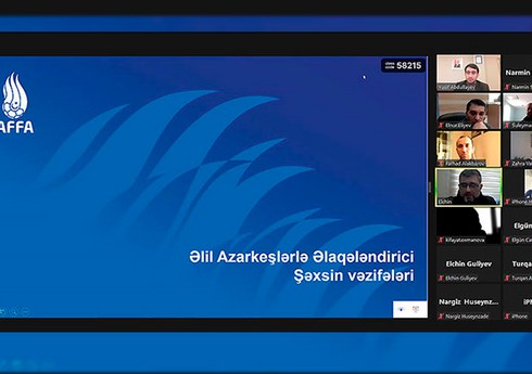 AFFA azarkeşlərlə əlaqələndirici şəxslər üçün seminar keçirib