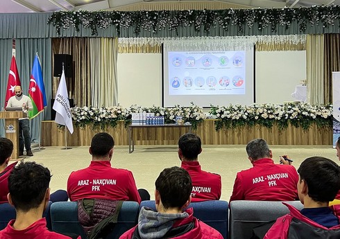 AMADA “Araz-Naxçıvan” klubu üçün antidopinq maarifləndirmə seminarı keçirib