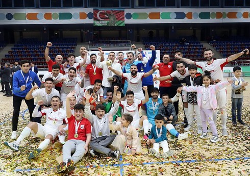 "Araz-Naxçıvan" futzal klubu 17-ci dəfə Azərbaycan çempionu olub