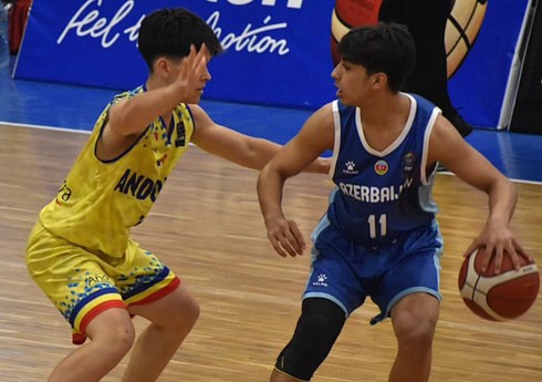 Avropa çempionatı: Azərbaycanın basketbol üzrə U-16 millisi ikinci oyunda məğlub olub