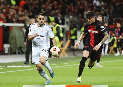 Avropa Liqası: "Bayer 04" - "Qarabağ" oyununda ilk hissə başa çatıb