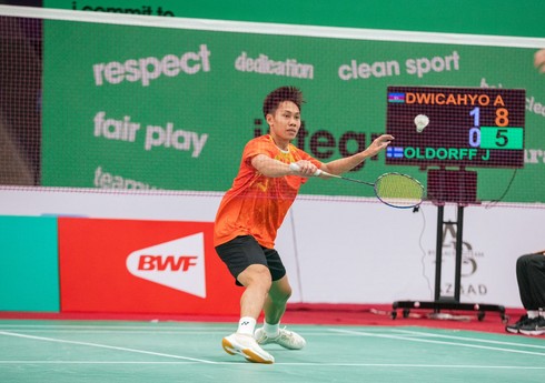 Azərbaycan badmintonçusu Bakıdakı turnirdə 1/8 finala yüksəlib