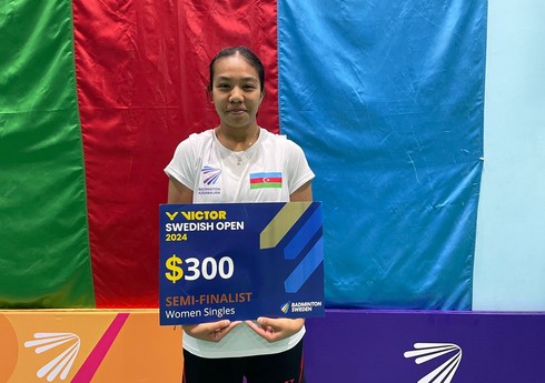 Azərbaycan badmintonçusu beynəlxalq turnirdə 1750 reytinq xalı qazanıb