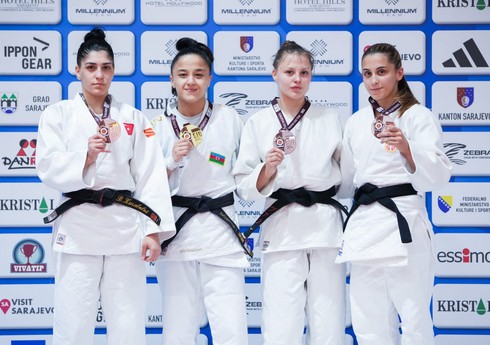 Azərbaycan cüdoçuları Avropa Kubokunu 4 medalla başa vurublar