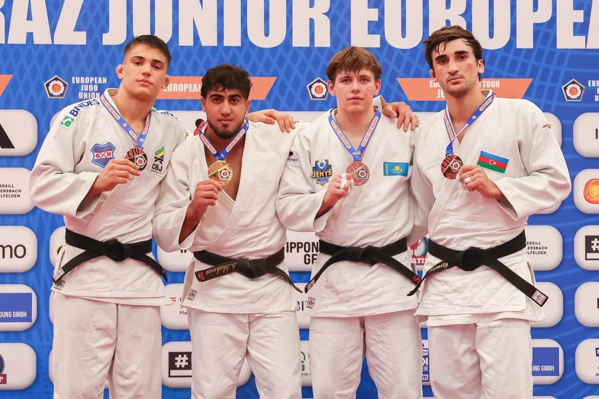 Azərbaycan cüdoçuları Avropa Kubokunun son günündə dörd medal qazanıblar