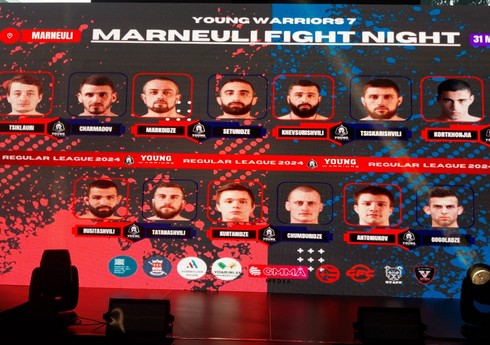 "Azərbaycan Evi"nin rəsmi tərəfdaşlığı ilə Marneulidə ilk dəfə MMA döyüşləri üzrə turnir keçirilib
