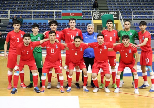 Azərbaycan futzalçıları AÇ-nin əsas seçmə mərhələsində növbəti oyununu keçirib