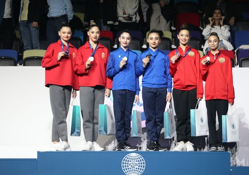 Azərbaycan gimnastları "AGF Trophy"də qızıl və gümüş medallar qazanıblar 