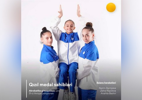 Azərbaycan gimnastları qitə çempionatında yeddi qızıl medal qazanıb - YENİLƏNİB