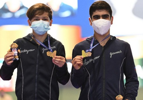 Azərbaycan gimnastları Sofiyada qızıl medal qazanıb
