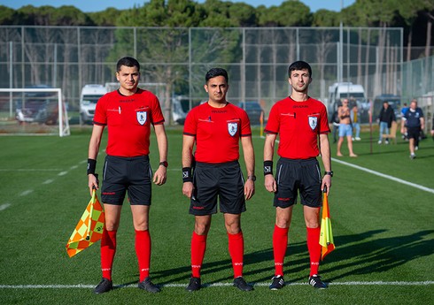 Azərbaycan hakimləri Türkiyədə daha iki futbol oyununu idarə ediblər