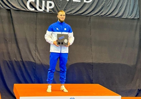 Azərbaycan idmançısı Beynəlxalq Gimnastika Federasiyasının kubokunu qazanıb