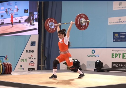 Azərbaycan idmançısı Yunanıstanda iki bürünc medal qazanıb