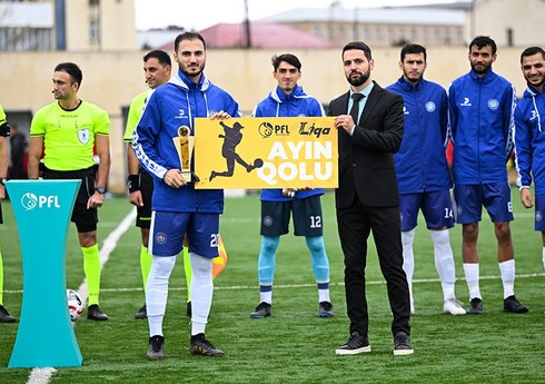 Azərbaycan II Liqasında "Ayın qolu" layihəsinin ilk qalibi mükafatlandırılıb