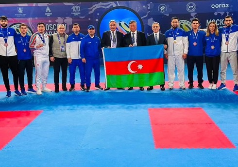 Azərbaycan karateçiləri "Moskva Vselennaya" turnirində 7 medal qazanıblar