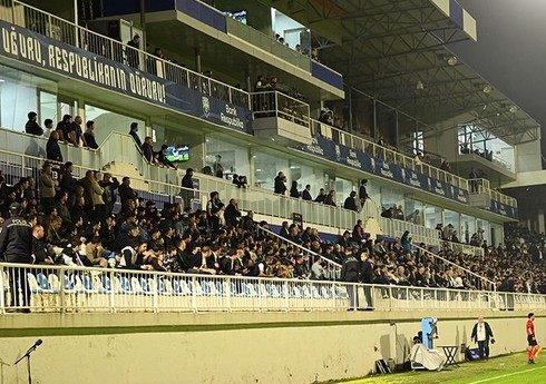 Azərbaycan Kubokunun yarımfinal oyununda azarkeş rekordu qeydə alınıb