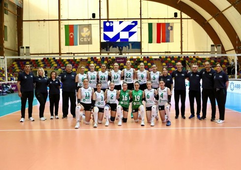 Azərbaycan millisi Qızıl Avropa Liqasında növbəti oyununu keçirib