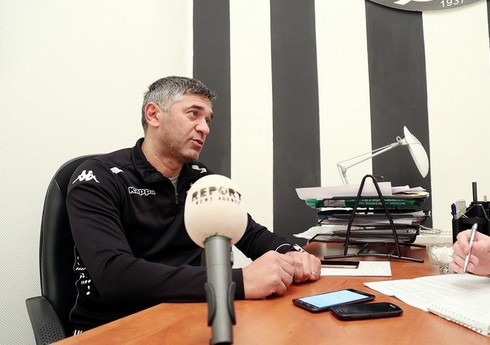 Azərbaycan millisinin baş məşqçisi: "Bakıya əliboş qayıtmamağa və azarkeşləri sevindirməyə çalışacağıq"