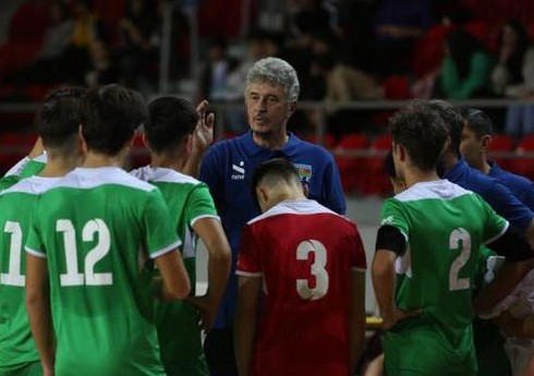 Azərbaycan millisinin baş məşqçisi: "Əsas məqsəd voleybolçuların təcrübə toplamaları idi"