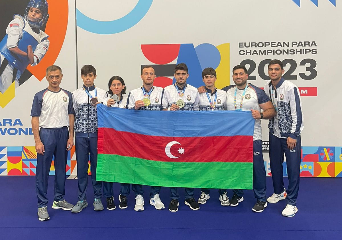 Azərbaycan parataekvondoçuları Avropa paralimpiya çempionatını 5 medalla başa vurub