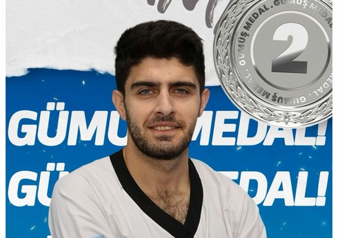 Azərbaycan parataekvondoçusu Prezident Kubokunda gümüş medal qazanıb
