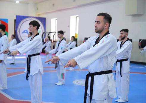 Azərbaycan Taekvondo Federasiyasının təşkilatçılığı ilə təkmilləşdirmə kursu və seminar keçirilib