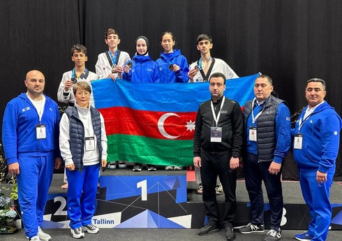 Azərbaycan taekvondoçuları Prezident Kubokunu 12 medalla başa vurublar