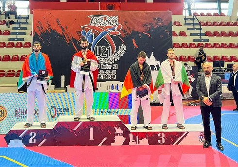 Azərbaycan taekvondoçusu Avropa ikincisi olub