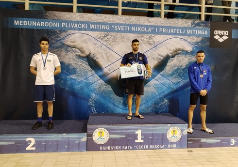 Azərbaycan üzgüçüləri Serbiyada keçirilən beynəlxalq turnirdə 8 medal qazanıblar
