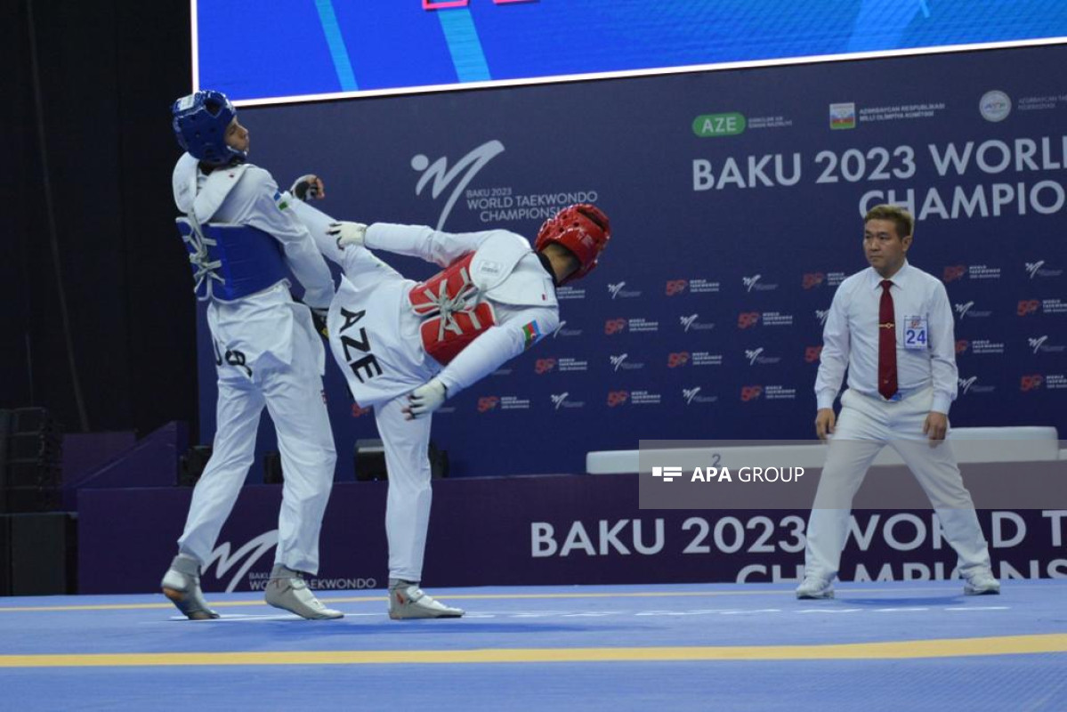 Azərbaycanın 2 taekvondoçusu dünya çempionatında çıxışını başa vurub - FOTO