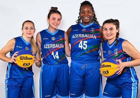 Azərbaycanın basketbol üzrə 3x3 qadın millisi beynəlxalq turnirdə ikinci yeri tutub