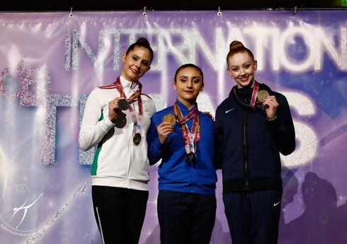 Azərbaycanın bədii gimnastı Fransadakı turnirdə daha üç medal qazanıb