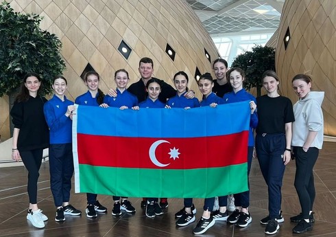Azərbaycanın bədii gimnastları Fransadakı beynəlxalq turnirə yollanıblar