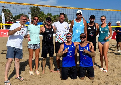 Azərbaycanın çimərlik voleybolçuları beynəlxalq turnirdə dördüncü yeri tutublar