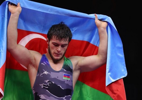 Azərbaycanın daha üç güləşçisi Bakıdakı Avropa çempionatında medal qazanıb
