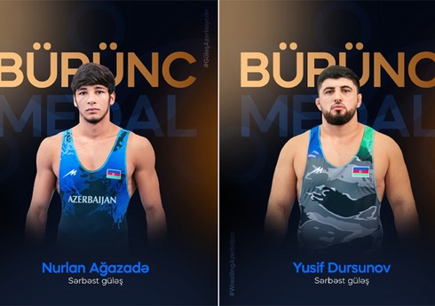 Azərbaycanın iki güləşçisi dünya çempionatında bürünc medal qazanıb