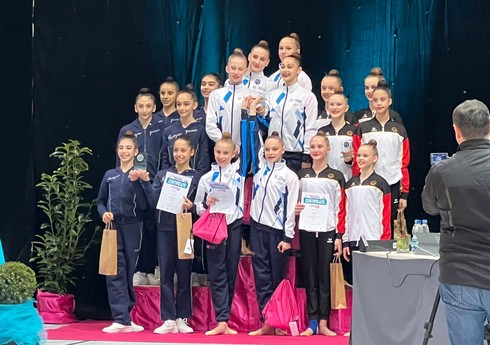 Azərbaycanın qrup hərəkətləri komandası Almaniyada gümüş medal qazanıb