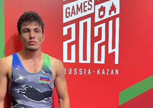 Azərbaycanın sərbəst güləşçisi "BRICS Sports Games Kazan 2024"də bürünc medal qazanıb