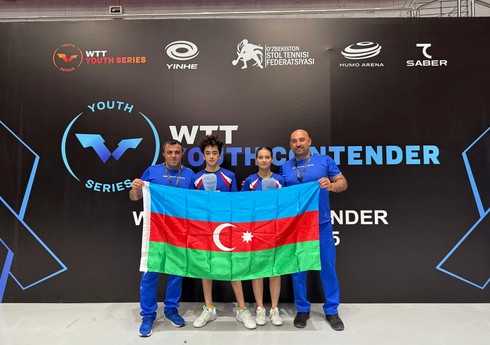 Azərbaycanın stolüstü tennisçiləri beynəlxalq turnirdə bürünc medal qazanıblar