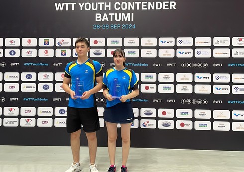 Azərbaycanın stolüstü tennisçiləri beynəlxalq yarışda mükafat qazanıblar