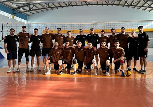 Azərbaycanın voleybol millisi Gürcüstandakı təlim-məşq toplanışını başa vurub
