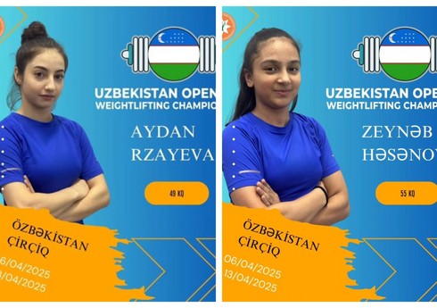 Azərbaycanın yeniyetmə ağırlıqqaldıranları “Uzbekistan Open”də iştirak ediblər