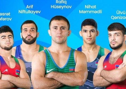 Azərbaycanın yunan-Roma güləşçiləri Avropa çempionatını 6 medalla başa vurublar