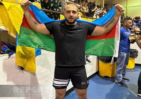 Azərbaycanlı idmançılar ABŞ-də qrapplinq üzrə dünya çempionatında qızıl və gümüş medallar qazanıblar