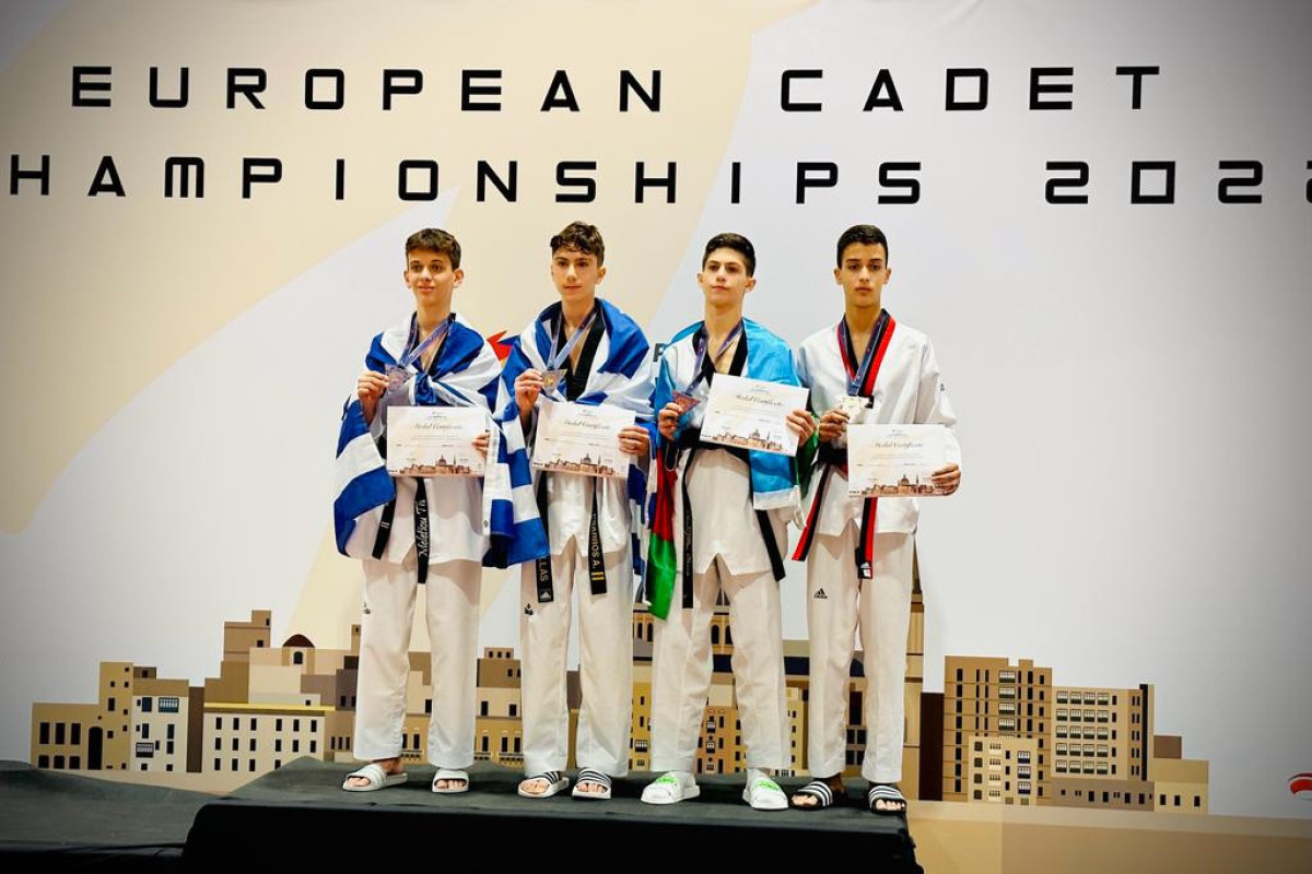 Azərbaycanlı taekvondoçular Avropa birinciliyində daha 2 medal qazanıb