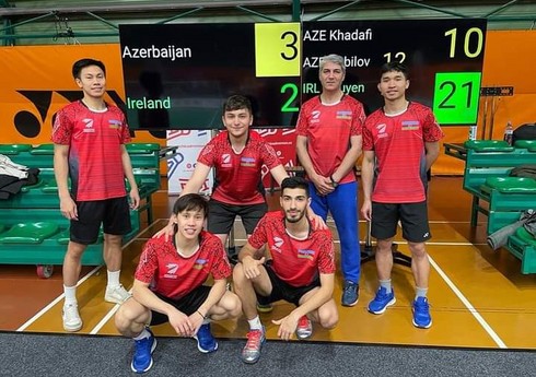 Badminton üzrə kişilərdən ibarət Azərbaycan millisi təsnifat mərhələsinin pley-offuna yüksəlib