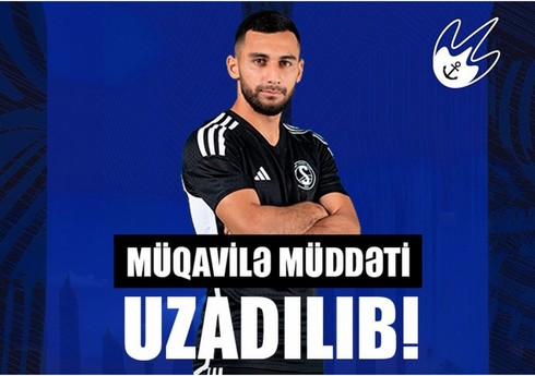Bakı klubu daha bir futbolçusu ilə müqavilənin müddətini uzadıb