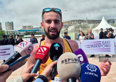 "Bakı Marafonu 2024"ün qalibi: Yarışın adına uyğun olaraq küləyə qalib gəldim