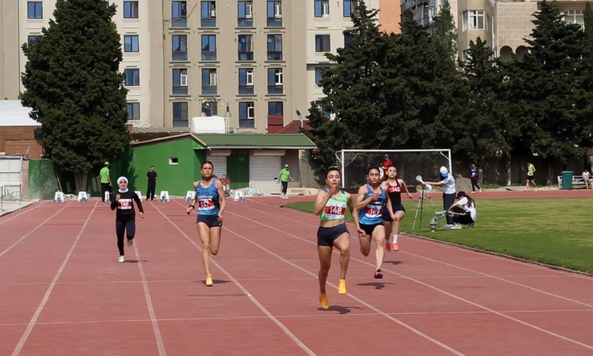 Bakıda atletika üzrə beynəlxalq yarışa start verilib - FOTO